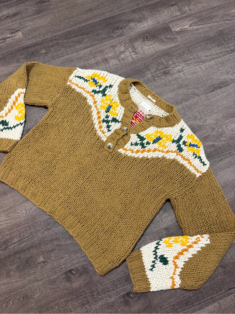 MOTHER The Henley Jumper in "Bull In A China Shop" - Size small - Picture 8 of 16